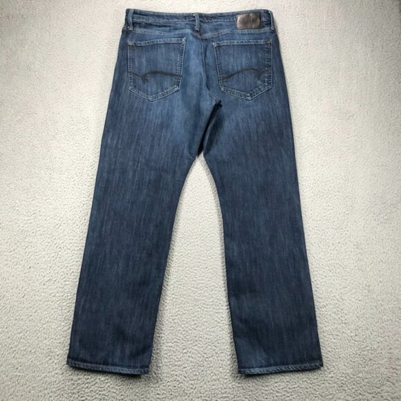 MAVI Jeans Mens 34x30 MATT Relaxed Straight Leg Deep Stanford Dark Wash Denim - Picture 3 of 15